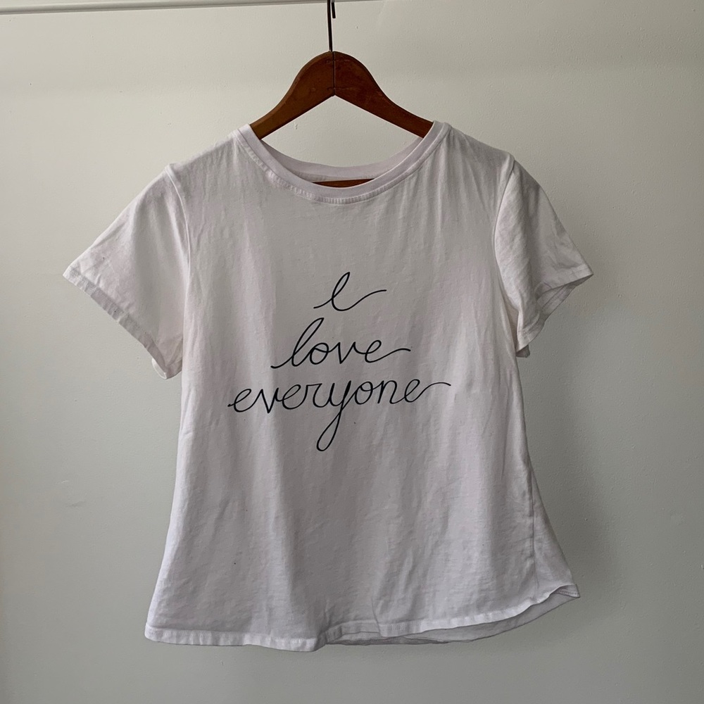 Cinq a Sept "I Love Everyone" Graphic Tee